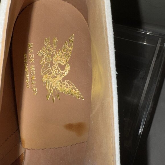 US 9.5 🔥 Heineken100 x Mark McNairy Saddle Boots Collectable Original clean box - Picture 6 of 12